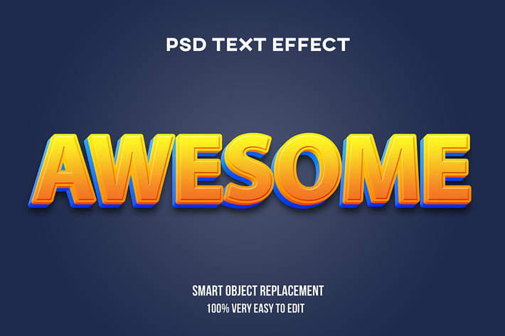 Awesome text effect