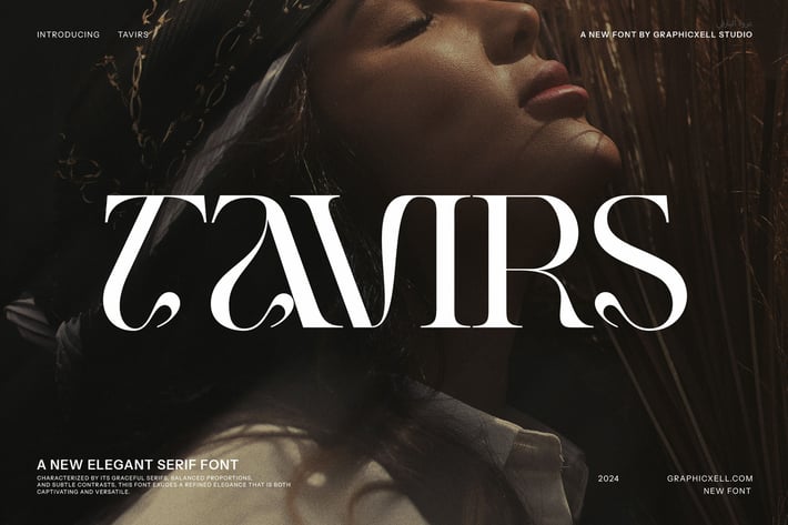 Tavirs Unique Serif Font
