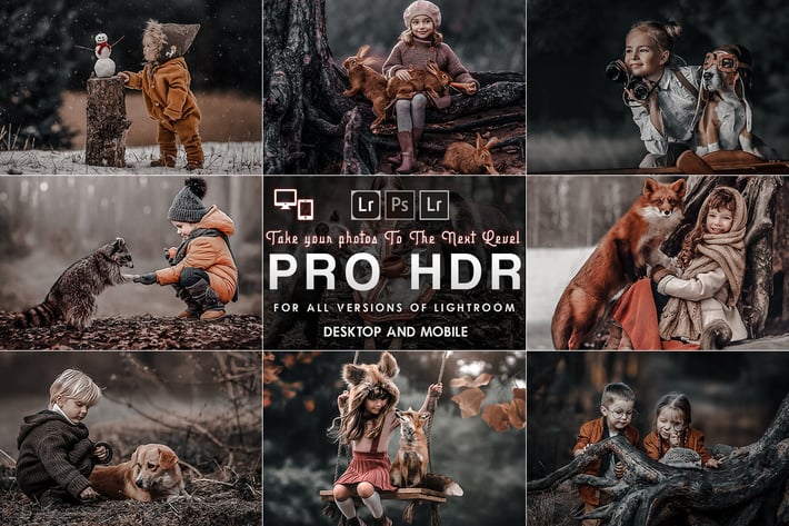 PRO HDR Lightroom Presets ( Mobile & Desktop )