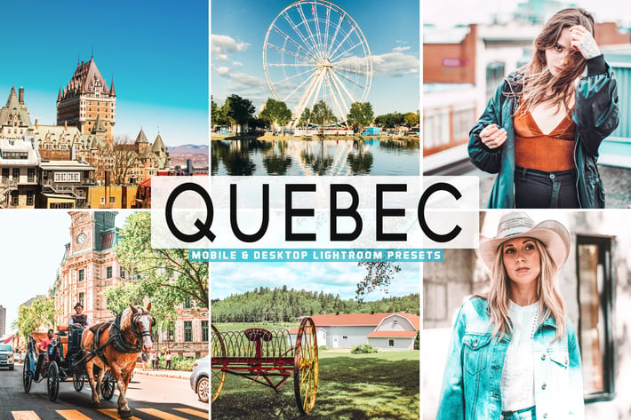 Quebec Mobile & Desktop Lightroom Presets
