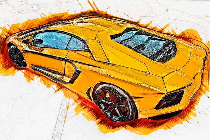 Strokes Photoshop Action