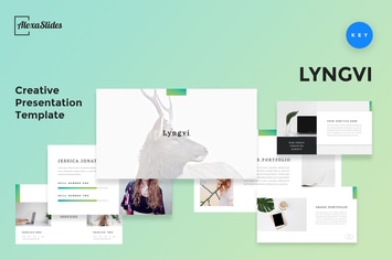 Lyngvi - Creative Keynote Presentation Template