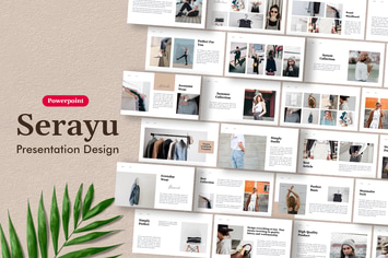 Serayu - Lookbook Presentation Template Powerpoint