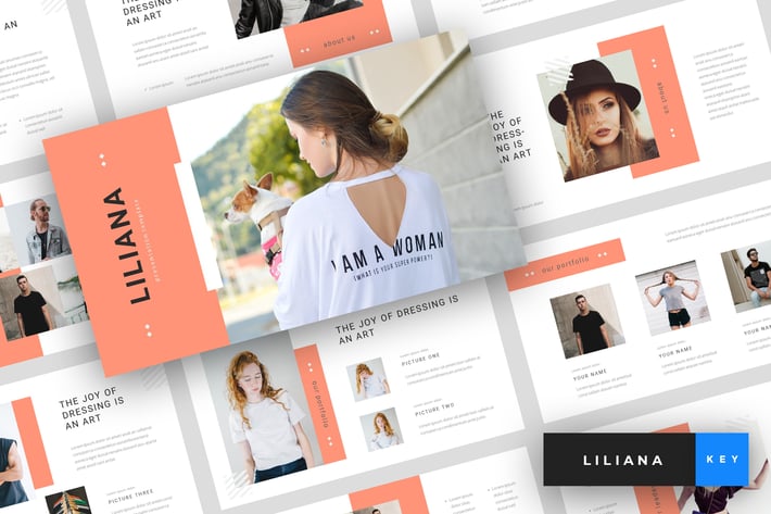 Liliana - Fashion Keynote Template