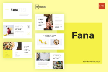 Fana - Food Powerpoint Template