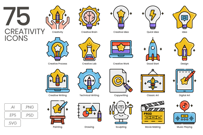 Creativity Icons