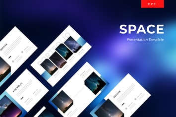Space - Technology Powerpoint Template