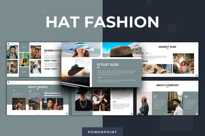 Hat Fashion - Powerpoint Template
