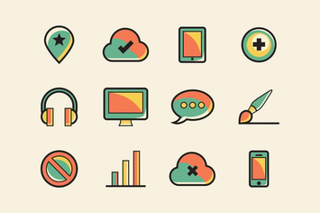 Tricolor Icons