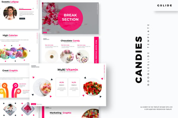 Candies - Google Slides Template