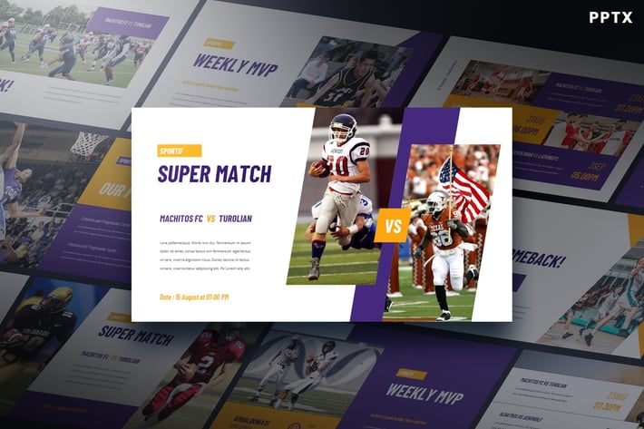 Sportif - Powerpoint Presentation Pitch Deck