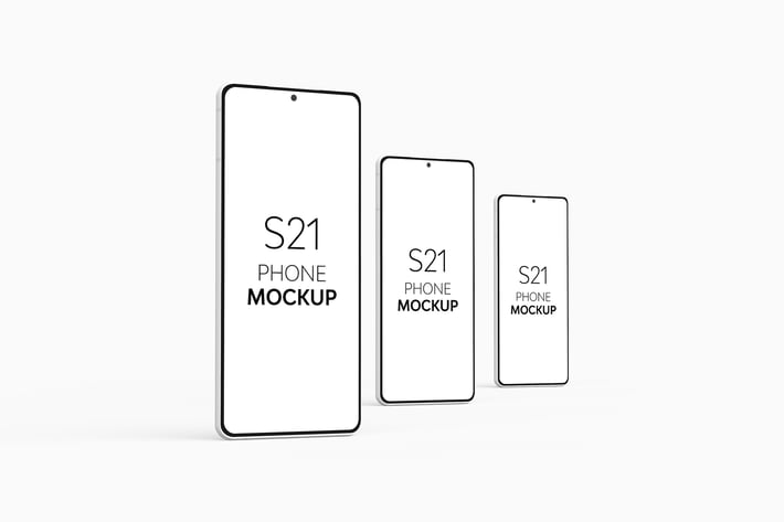 S21 Phone Mockup