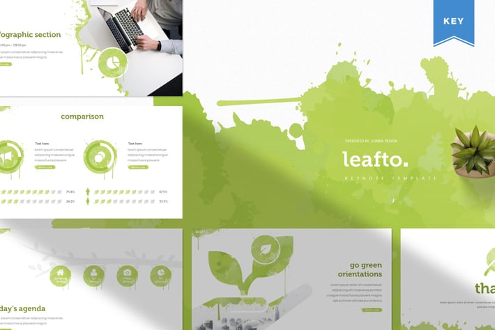 Leafto | Keynote Template