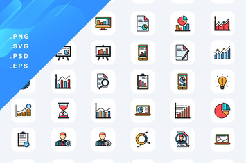 Business Analytics Icons