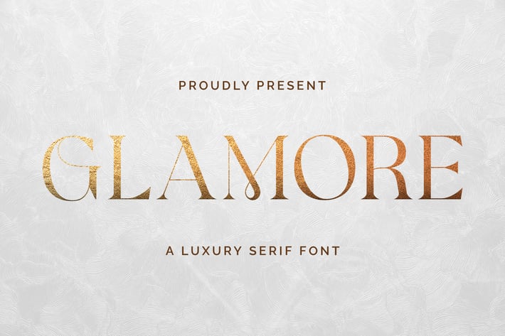 Glamore - Luxury Display Serif