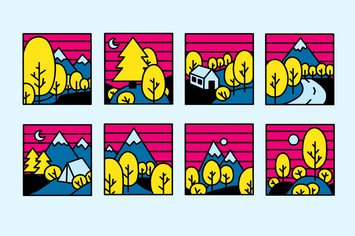 Countryside Travel Badges