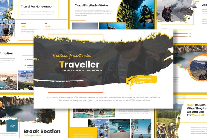 Traveler - Keynote Template