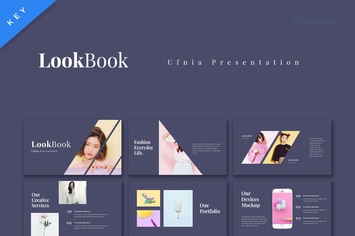 Ufnia - Lookbook Keynote Presentation Template