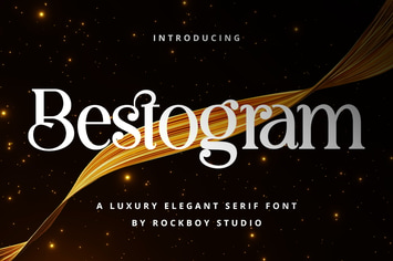 Bestogram - Logo Font