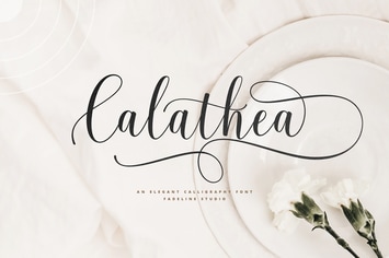 Calathea - Elegant Calligraphy Font