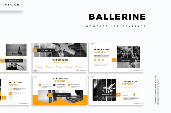 Ballerine - Google Slides Template