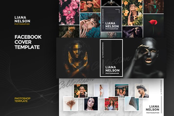 Photographer Facebook Cover Template
