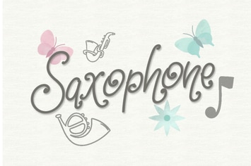 Saxophone Font