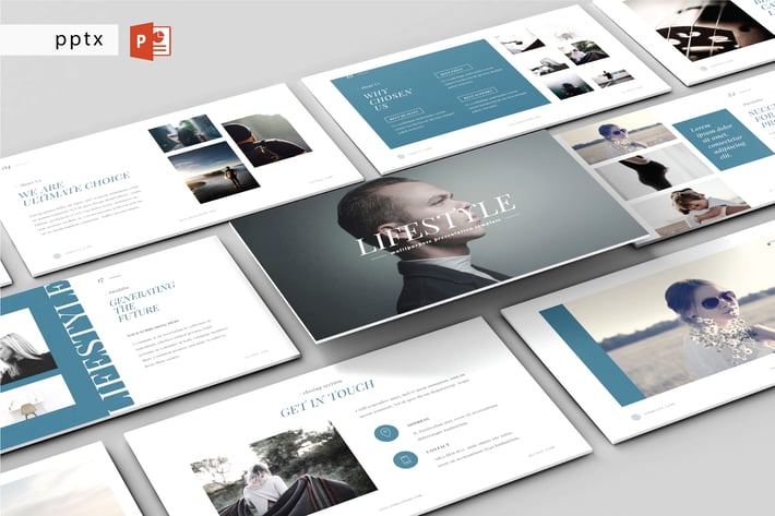 LIFESTYLE - Multipurpose Powerpoint Template V62