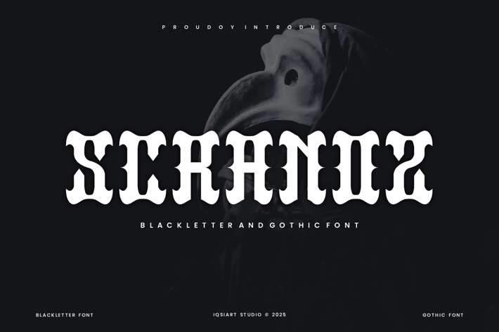 Scranoz - Blackletter & Gothic Font