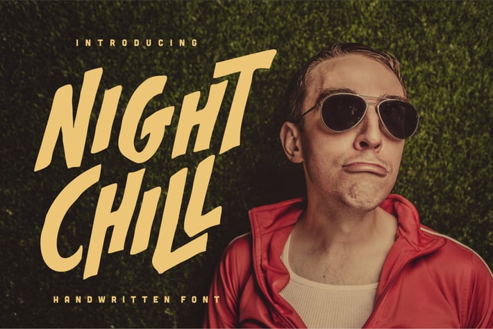 Night Chill - Handwritten Font