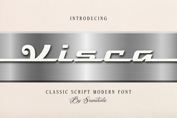 Visca - Vintage Script Font