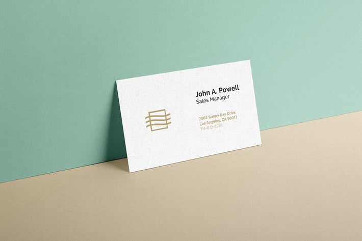 Business Card Mockup