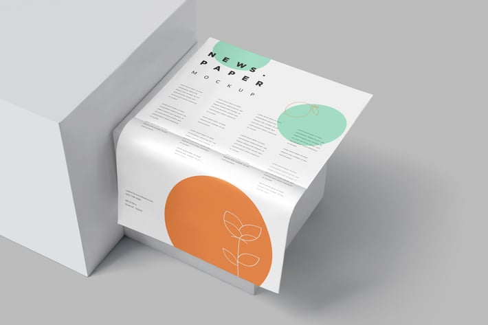 6 Professional Newspaper Ad PSD Mockups
