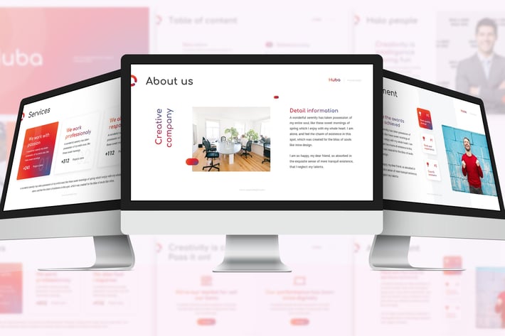 Huba - Creative Google Slides Template