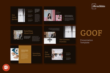 Goof - Fashion Powerpoint Presentation Template