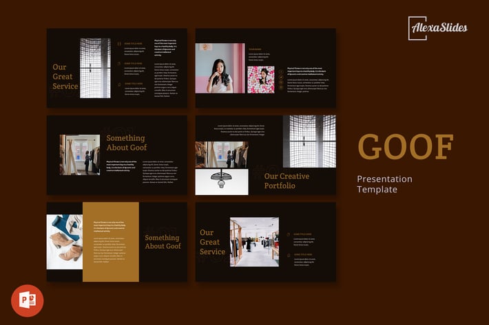 Goof - Fashion Powerpoint Presentation Template