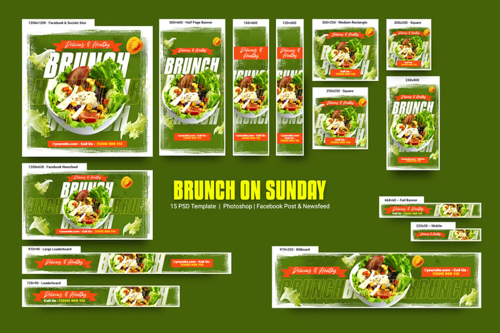 Brunch Banners Ad