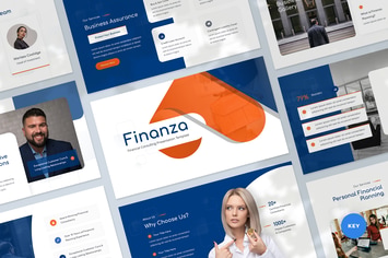 Investment & Finance Presentation Keynote Template