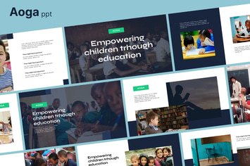 Aoga - Education Theme Powerpoint