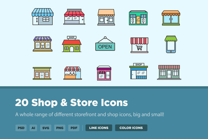 20 Shop and Store Buildings