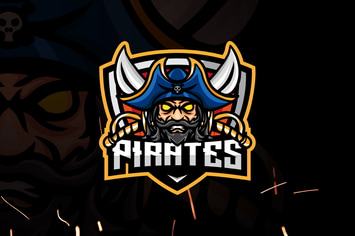 Pirates Esports - Mascot & Esport Logo