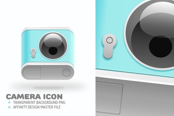 Cute Camera Icon