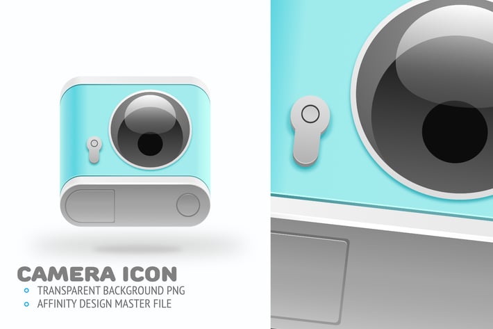 Cute Camera Icon