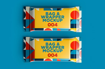 Bag & Wrapper Mockup 004