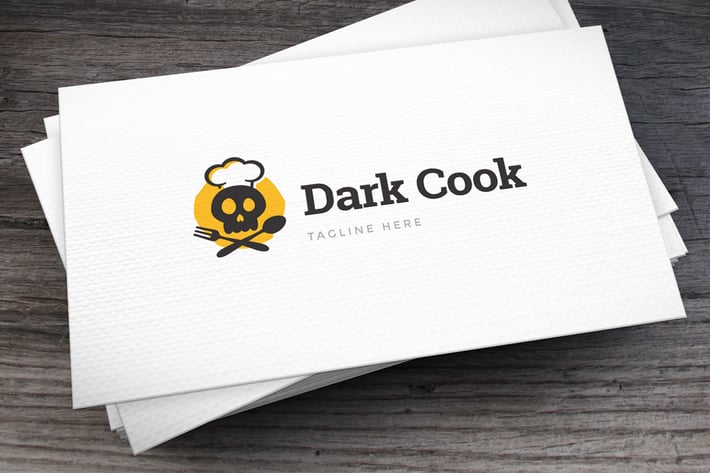 Dark Cook Logo Template