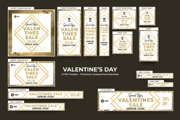 Valentine's Day Banners Ad