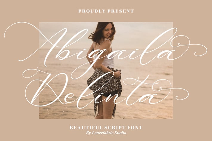 Abigaila Delinta Script Font