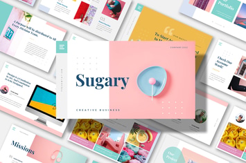 SUGARY - Creative Business Powerpoint