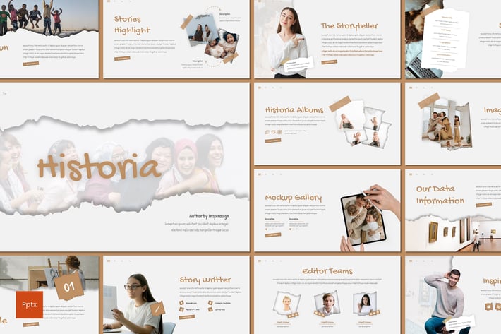 Historia - Creative Powerpoint Template