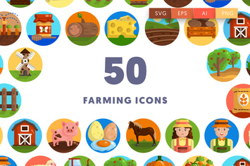 50 Farming Icons